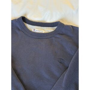 Vintage Navy Champion Crewneck Sweatshirt (L)